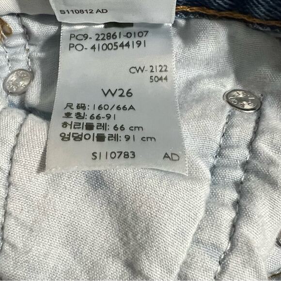 LEVI'S Wedgie Icon High Rise Jean Size 26 - Picture 15 of 15